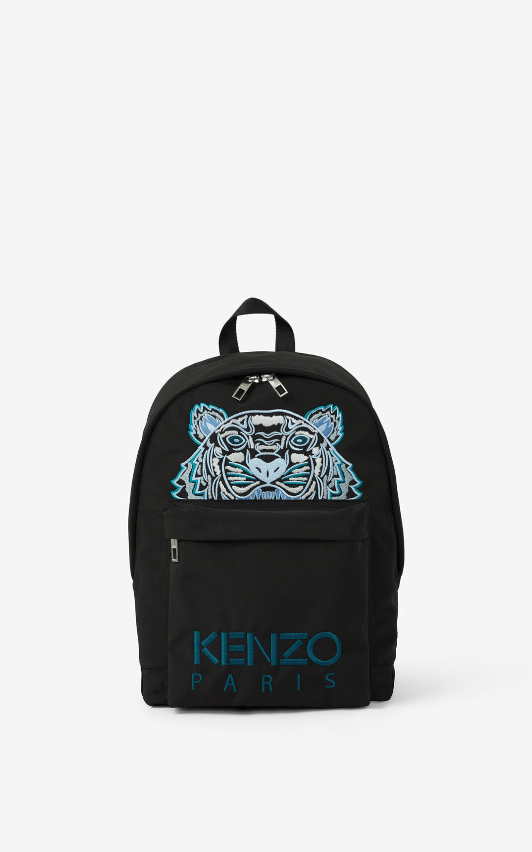 Kenzo καμβας Kampus Tiger σακίδια ανδρικα μαυρα | GR467529